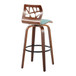 Folia - 30" Fixed-Height Barstool (Set of 2) - Teal