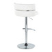 Cinch - Adjustable Barstool (Set of 2) - White