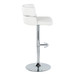Cinch - Adjustable Barstool (Set of 2) - White