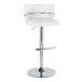 Cinch - Adjustable Barstool (Set of 2) - White