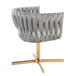 Renee - Renee Swivel Accent Chair - Gray