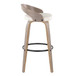 Grotto - 30" Fixed-Height Barstool (Set of 2) - Light Gray Wood