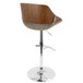 Fabrizzi - Adjustable Barstool - Chrome Base
