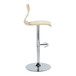 Folia - Adjustable Barstool (Set of 2) - Zebra Wood