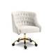 Arden - Office Chair with Gold Legs