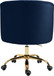 Arden - Office Chair with Gold Legs