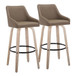 Hannah - 30" Fixed-Height Barstool With Swivel (Set of 2)