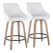 Hannah - 26" Fixed-Height Counter Stool With Swivel (Set of 2)