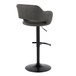 Margarite - Adjustable Barstool With Swivel - Black Metal (Set of 2)