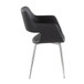 Margarite - Dining / Accent Chair - Chrome Metal (Set of 2)