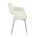 Margarite - Dining / Accent Chair - Chrome Metal (Set of 2)