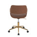 Margarite - Task Chair - Gold Metal