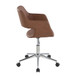 Margarite - Task Chair - Chrome Metal