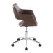 Margarite - Task Chair - Chrome Metal