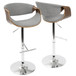 Curvo - Adjustable Barstool With Swivel