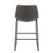 Duke - 26" Fixed-Height Stool - Black Metal
