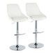 Diana - Adjustable Stool (Set of 2) - Chrome Base