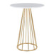 Canary - Counter Table - Gold Metal