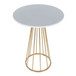 Canary - Counter Table - Gold Metal