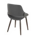 Fabrizzi - Accent / Dining Chair (Set of 2) - Dark Walnut Wood