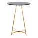 Cece - Counter Table - Gold Metal