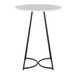 Cece - Counter Table - Black Metal