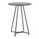 Cece - Counter Table - Black Metal