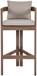 Newport - Water Resistant Fabric Upholstered Outdoor Patio Bar Stool