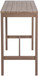 Newport - Acacia Wood Outdoor Patio Bar Table