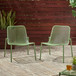 Outdoor Iron Chair With Design