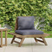 Sedona - Outdoor Club Chair With Slatted Design