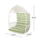 Malia - Wicker Hanging Chair With Cushion