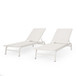Finn - Contemporary Chaise Lounge For Outdoor Relaxation