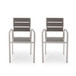 Dreamlan - Outdoor Aluminum Dining Chair (Set of 2)