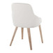 York - Upholstered Chair (Set of 2) - Whitewashed Wood Legs