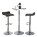 Ale - Round Bar Set - Chrome Metal
