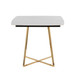 Folia - Dinette Table - Gold Metal