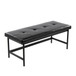 Fuji - Bench - Black Metal Base