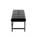 Fuji - Bench - Black Metal Base