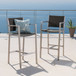 Outdoor Rust Proof Aluminum Barstools (Set of 2)
