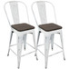 Oregon - High Back Counter Stool Set