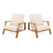 Outdoor Patio Lounge Chair (Set of 2)