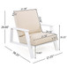 Outdoor Patio Lounge Chair (Set of 2)