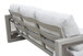 Dalilah - Patio Sofa - Gray
