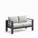 All-Weather Patio Loveseat With Thick Cushions