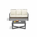 2 Piece Patio Set With Cushions & Coffee Table