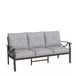 All-Weather 3 Seat Patio Sofa With Cushions