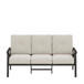 All-Weather 3 Seat Patio Sofa With Cushions