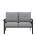 All-Weather Loveseat 2 Seats Sofa With Cushions