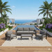 Outdoor Patio Set, All-Weather & Thick Cushions